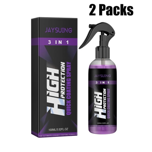 Fanshiluo 100ml*2 Ceramic Shield Coating Spray Oxidation Liquid Ceramic Coat Super Hydrophobic Glass 100ml