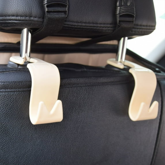 Fanshiluo 20PCS Car Hooks Car Seat Back Hooks Purse And Handbag Holder HooksHandbag And Hat Holder Hooks