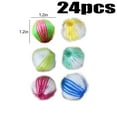 thumbnail image 1 of Fanshiluo 24PCS Clothes Antis-Winding Adsorption Hair Removal Cleaning Ball Reusable Hair Remover Washing Machine Hair Catcher Laundry Ball Dryer Ball For Clothing, 1 of 8