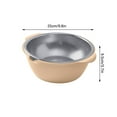 thumbnail image 1 of Fanshiluo 304 Stainless Steel Microporous Colander With Handle,Rice Washers Microporous Strainer Set For Washing Vegetables And Rice,And Draining Cooked Pasta., 1 of 8