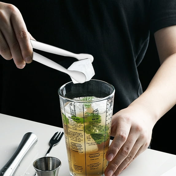 Fanshiluo 304 Stainless Steel Thickened Coffee Sugar Clip Bar KTV Ice Clip Ice Block Ice Clip Small Clip Without Burrs