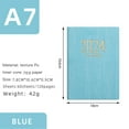thumbnail image 1 of Fanshiluo A7 Mini Notebook Organizer Planner Daily Planner Notebook Travel Diary, 1 of 2