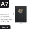 thumbnail image 1 of Fanshiluo A7 Mini Notebook Organizer Planner Daily Planner Notebook Travel Diary, 1 of 2