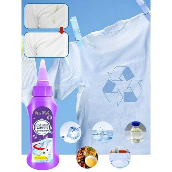 Fanshiluo Active Enzyme Laundry Detergent Laundry Stain Remover Laundry Detergent 120ml