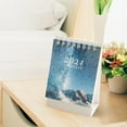 thumbnail image 1 of Fanshiluo Calendar 2024 Planner-12Months,Desk Calendar,Standing Flip Calendar2024 (Mini) Use For Offices,School,Home., 1 of 5