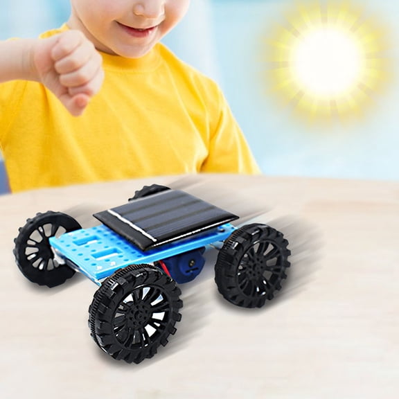 Fanshiluo Children's Toys Solar Assembly Car Students DIY Technology Small Robot Model Airplane