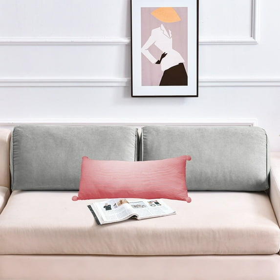 Fanshiluo Clearance Cool Body Pillows For Adults Extra Long Pillows For Bed Shredded Memory Foam Full Pillows Pillowcase + Pillow Core--Zipper Type