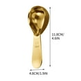 thumbnail image 1 of Fanshiluo Coffee Scoop Stainless Steel Coffee Measuring Spoon 2 Tablespoon Coffee Scoop Short Handle Measuring Spoon For Ground Coffee Tea Sugar Flour 2 Tbsp Coffee Scoop Exact Measuring Spoon (30Ml), 1 of 2