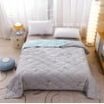 thumbnail image 1 of Fanshiluo Cotton Bed Blanket Twin Cotton Thermal Blanket Lightweight Bed Throw Breathable Premium Soft Comfortable Blanket For All Season, 1 of 6
