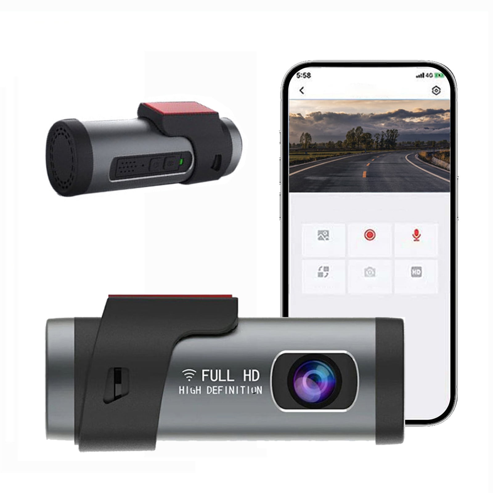 Victure 1080P FHD Dash Cam, 1.5