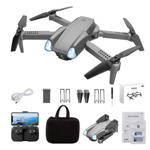 Fanshiluo Drone with Camera for Adults WiFi FPV Drone With 1080P HD Camera Altitude Hold Mode Foldable RC Drone Quadcopter Circle Fly,Route Fly,Altitude Hold,Headless Mode