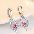 thumbnail image 1 of Fanshiluo Earings Clearance,Earrings Heart Earrings Drop Earrings Diamond Earrings Jewelry, 1 of 4