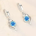 thumbnail image 1 of Fanshiluo Earrings Heart Earrings Drop Earrings Diamond Earrings Jewelry, 1 of 4
