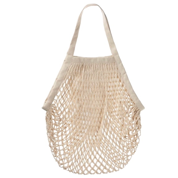 Fanshiluo Fashion Popular Same Cotton Summer Weaving Hollow Out Handbag For Women's Unique Design Mesh Bag