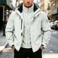 thumbnail image 1 of Fanshiluo Men's 3‑in‑1 Ski Jacket, Hooded Waterproof Windproof Detachable Fleece Liner Full‑Zip Winter Coat with Adjustable Cuffs and Multi Zipper Pockets for Men,S,Big and Tall Men, 1 of 7