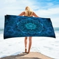thumbnail image 1 of Fanshiluo Microfiber Beach Towel Super Lightweight Colorful Bath Towel Sandproof Beach Blanket Multi-Purpose Towel For Travel Swimming Pool 30x60 Inch, 1 of 8
