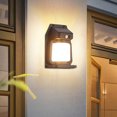 thumbnail image 1 of Fanshiluo Outdoor Solar Warm Light Induction Wall Light-Solar Fence Lights-LED Solar Wall Lights-Outdoor IP65 Water Proofing- Outdoor Wall Lamps For Backyard Garden Garage And Pa, 1 of 9