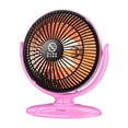 thumbnail image 1 of Fanshiluo Pink Electric Adjustable Fan Heater, 1 of 1