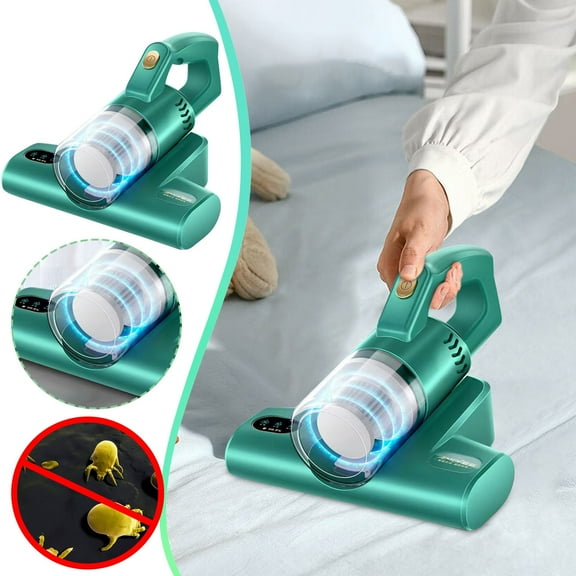 Fanshiluo Portable Dust Mite Vacuum Cleaner - Mini Handheld Cleaner for Deep Cleaning Beds, Sofas, Mattresses, and Car
