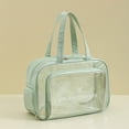 thumbnail image 1 of Fanshiluo Transparent PVC Wet Dry Wash Bag Cosmetic Bag Large Capacity Beach Bag, 1 of 7