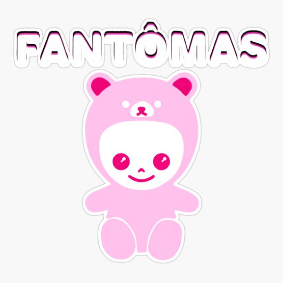 Fantômas "Suspended Animation" Sticker