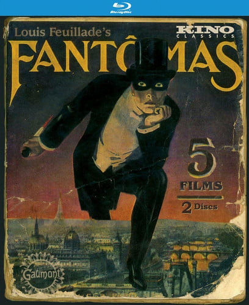 Fontomas Fantômas: The Complete Saga (Blu-ray), Kino Classics, Mystery ...