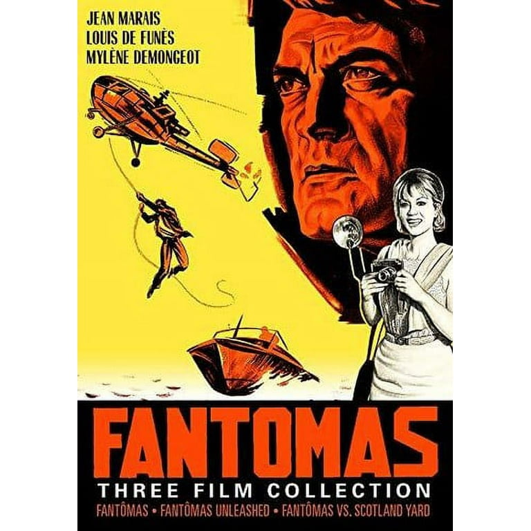 Fantômas Three Film Collection (DVD) 