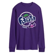 Fanta - Grape Logo Long Sleeve Graphic T-Shirt