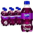thumbnail image 1 of Fanta Grape Soda Pop, 12 fl oz, 6 Pack Bottles, 1 of 14