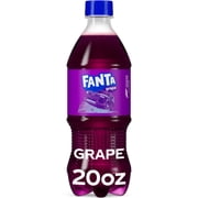 Fanta Grape Soda Pop Bottle, 20 fl oz