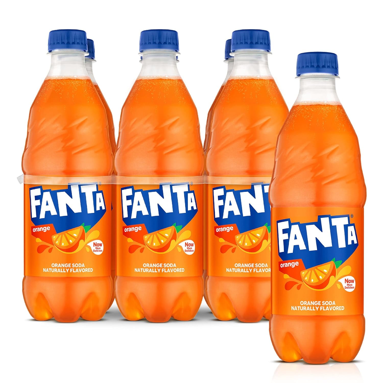 Fanta Orange, 16.9 Fl Oz, Pack of 6 - Walmart.com