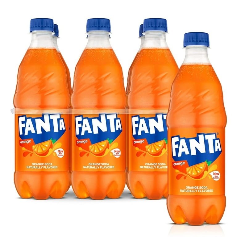 Fanta Orange, 16.9 Fl Oz, Pack of 6 - Walmart.com