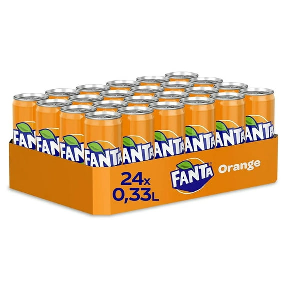 Fanta Orange ( European ) Case of 24 x 0.33 L