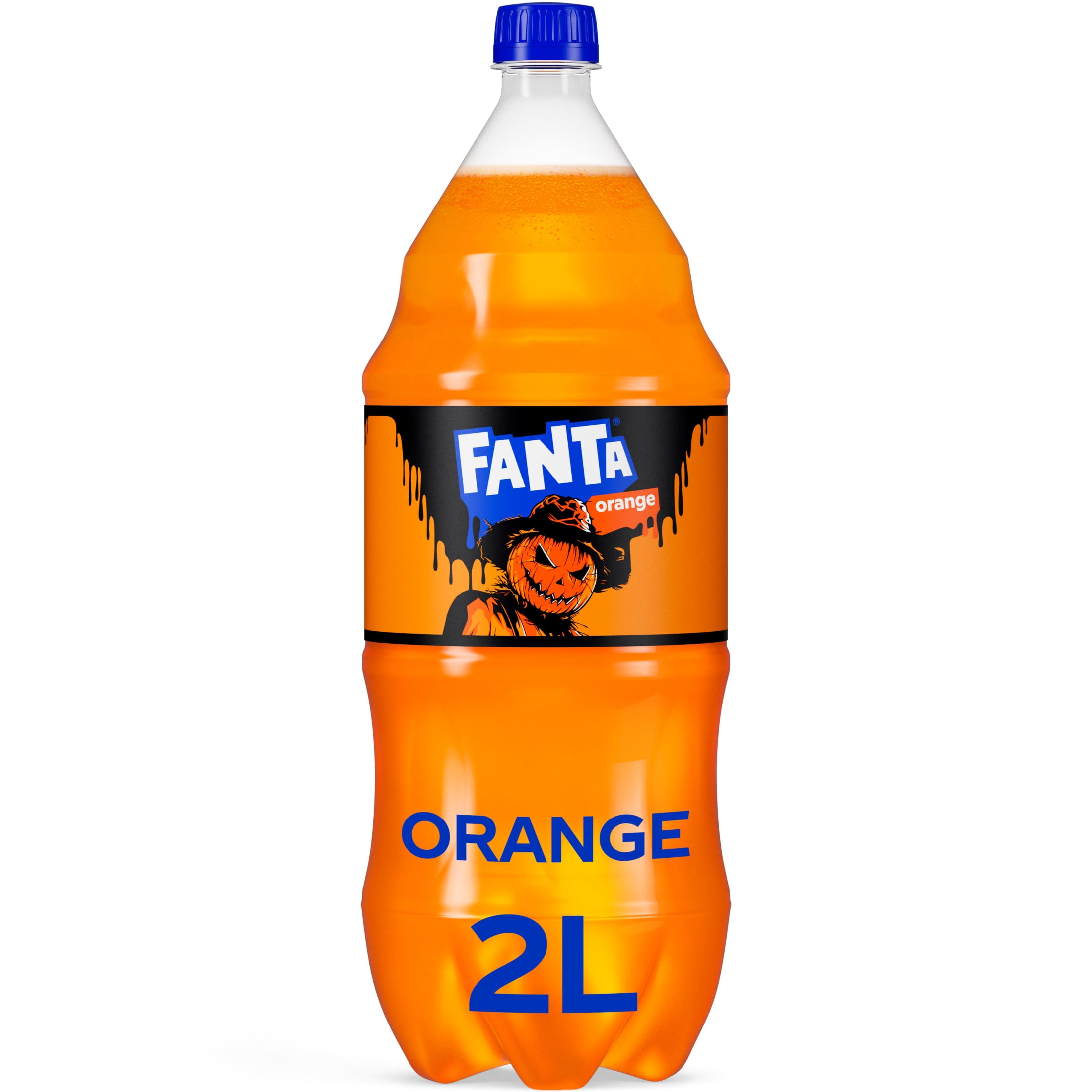 Fanta, Orange Soda, 2 Liter, Refreshing Fruit Flavored Soft Drink