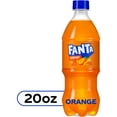 thumbnail image 1 of Fanta Orange Fruit Soda Pop, 20 fl oz Bottle, 1 of 7