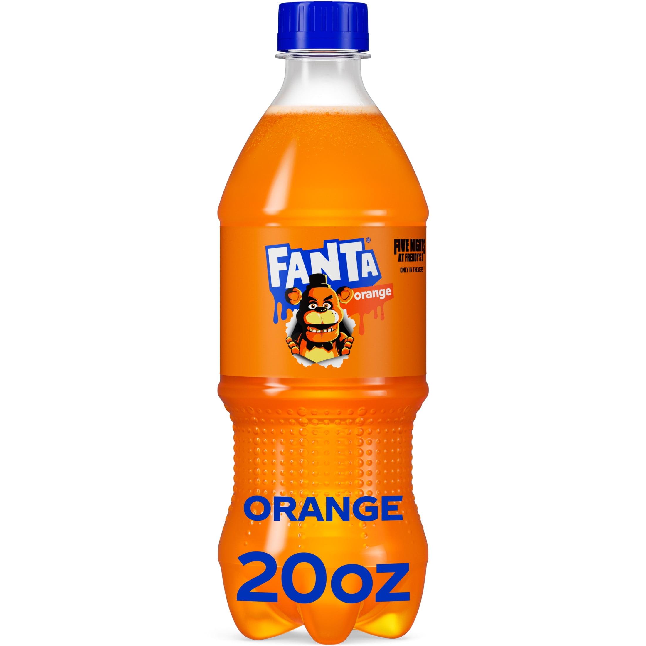 Fanta Orange Soft Drink - Refreshing Fruit Soda Pop, 20 fl oz Bottle ...