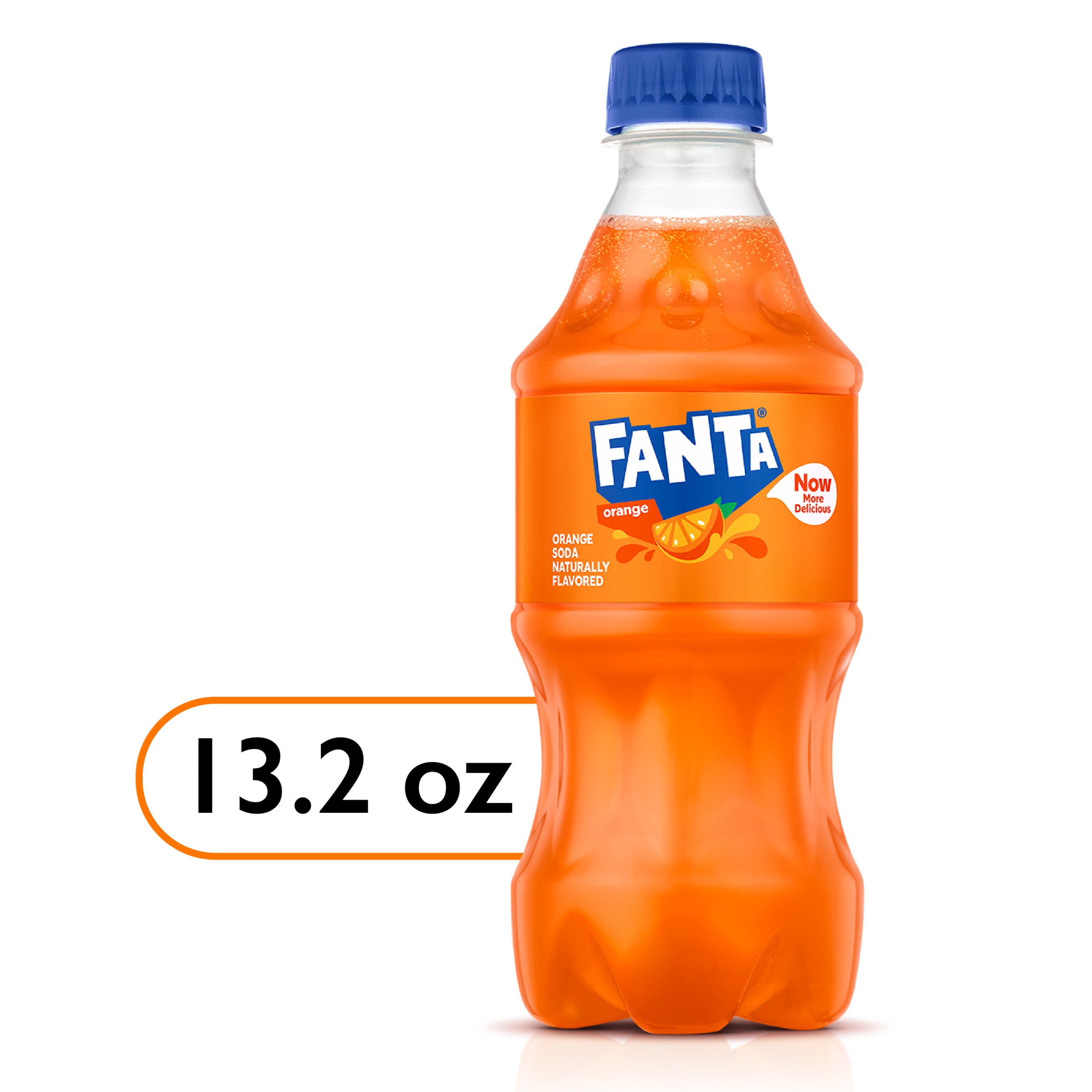 Fanta Orange Soda Bottle, 13.2 fl oz