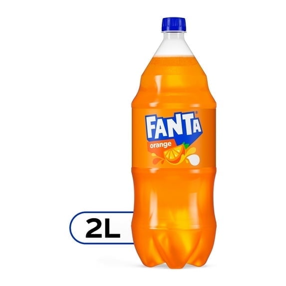 Fanta Orange Soda Pop, 2 Liter Bottle (2 Pack)