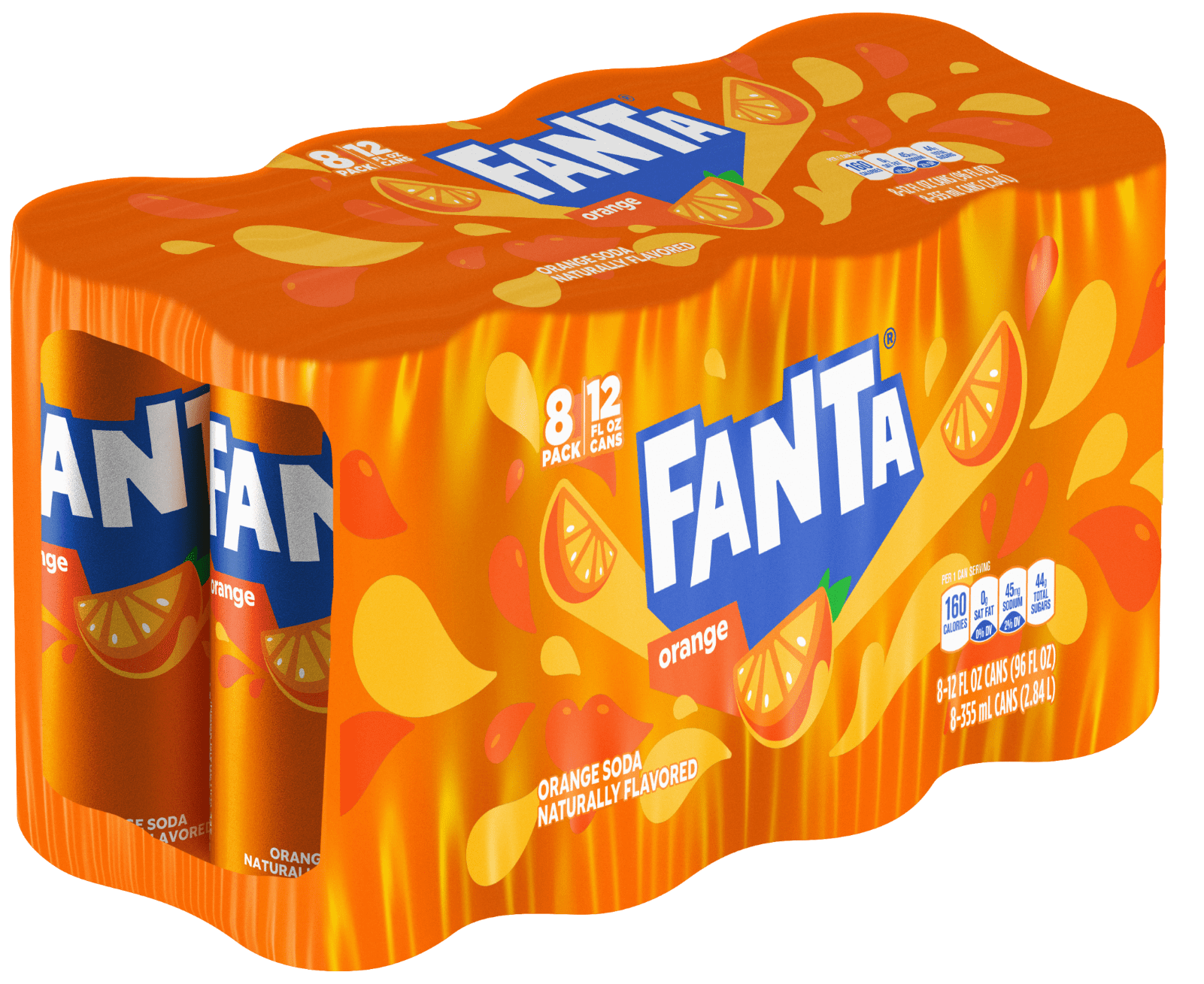 Fanta Orange, Soft Drink, 8 Pack 12 fl. oz. Can - Walmart.com