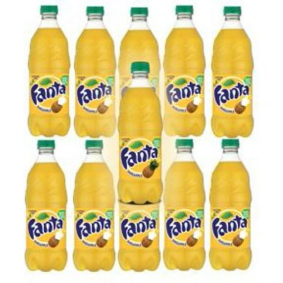 Fanta Pineapple Soda 20oz Bottles (Pack of 16)