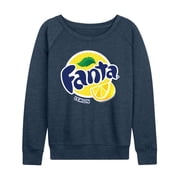 Fanta - Refresh With Fanta - Womens French Terry Long Sleeve Pullover