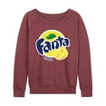 thumbnail image 1 of Fanta - Refresh With Fanta - Women's French Terry Long Sleeve Pullover, 1 of 4