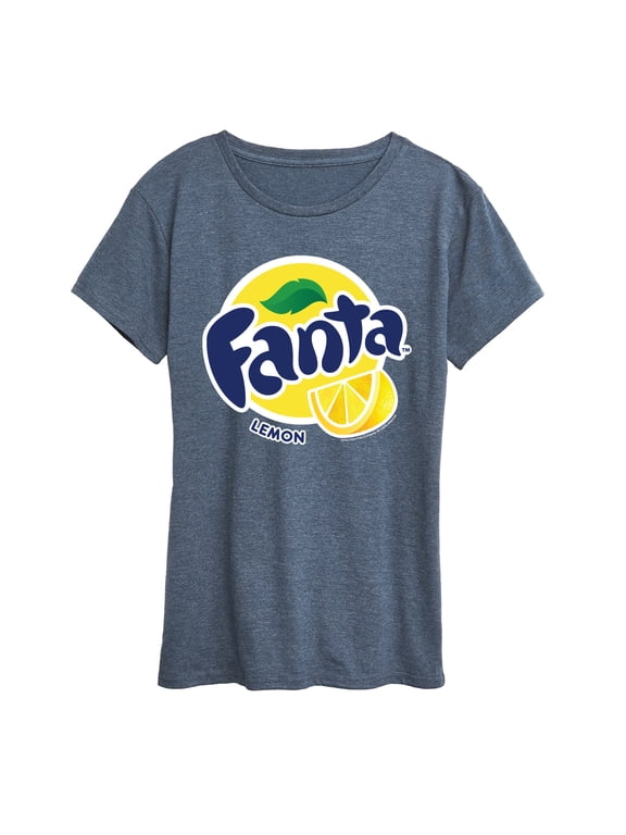 - Refresh With Fanta Women's Short Sleeve Graphic T-Shirt