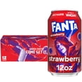thumbnail image 1 of Fanta Strawberry Soda Pop Fridge Pack Cans, 12 fl oz, 12 Pack, 1 of 20