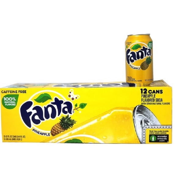 Fanta Us Pineapple - 12X355Ml