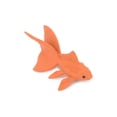 thumbnail image 1 of Fantail Goldfish, Fancy Goldfish, Rubber Fish, Realistic Figure, Educational, Lifelike, Toy Model, Figurine, Replica, Gift 1 3/4" F1672 B63, 1 of 10