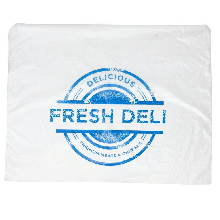 Fantapak Reloc Zippit Flip Top HDPE Deli Bag Clear, 8