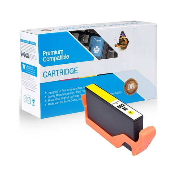 FantasTech Compatible with HP 902XL High Yield Ink Cartridge- Yellow, 2-Pack, with Free Delivery