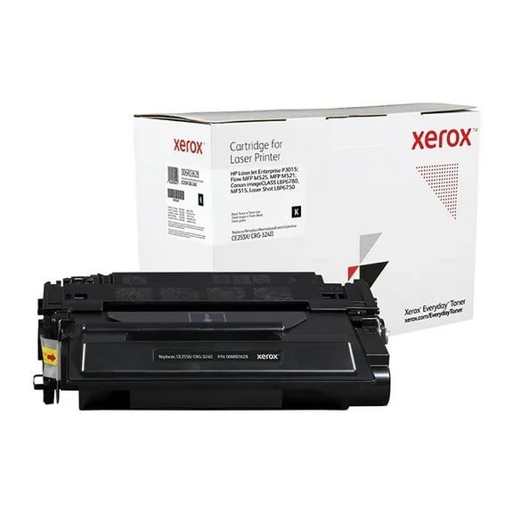 FantasTech Compatible with HP CE255X/CRG-324II High Yield Toner- Black, with Free Delivery