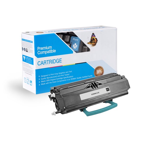 FantasTech Compatible with Lexmark X340, X342 Series, X340A21G Black Toner